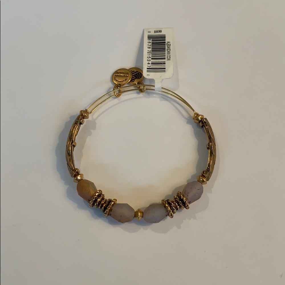 Alex and Ani Honey Journey Beaded Bangle